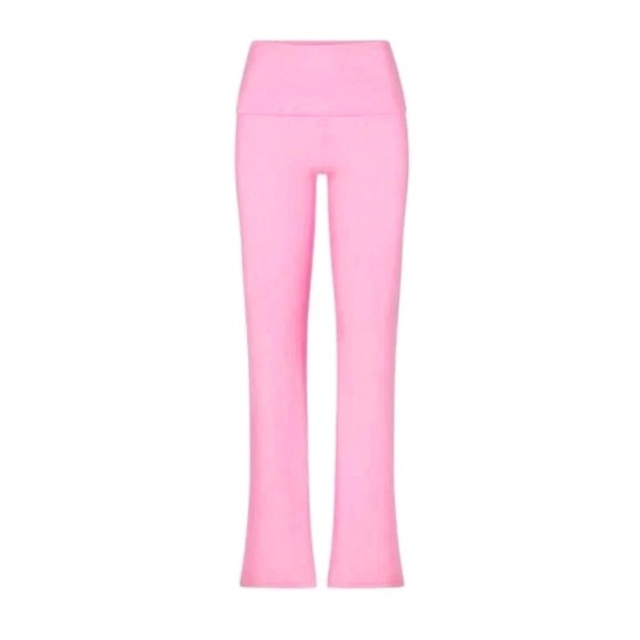 SKIMS SOFT LOUNGE FOLDOVER PANT COTTON CANDY - MEDIUM - DEFECT - Picture 1 of 7